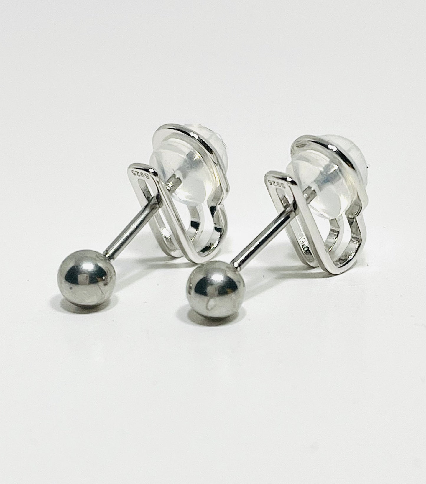 Maxi Stainless Steel Ball Earring