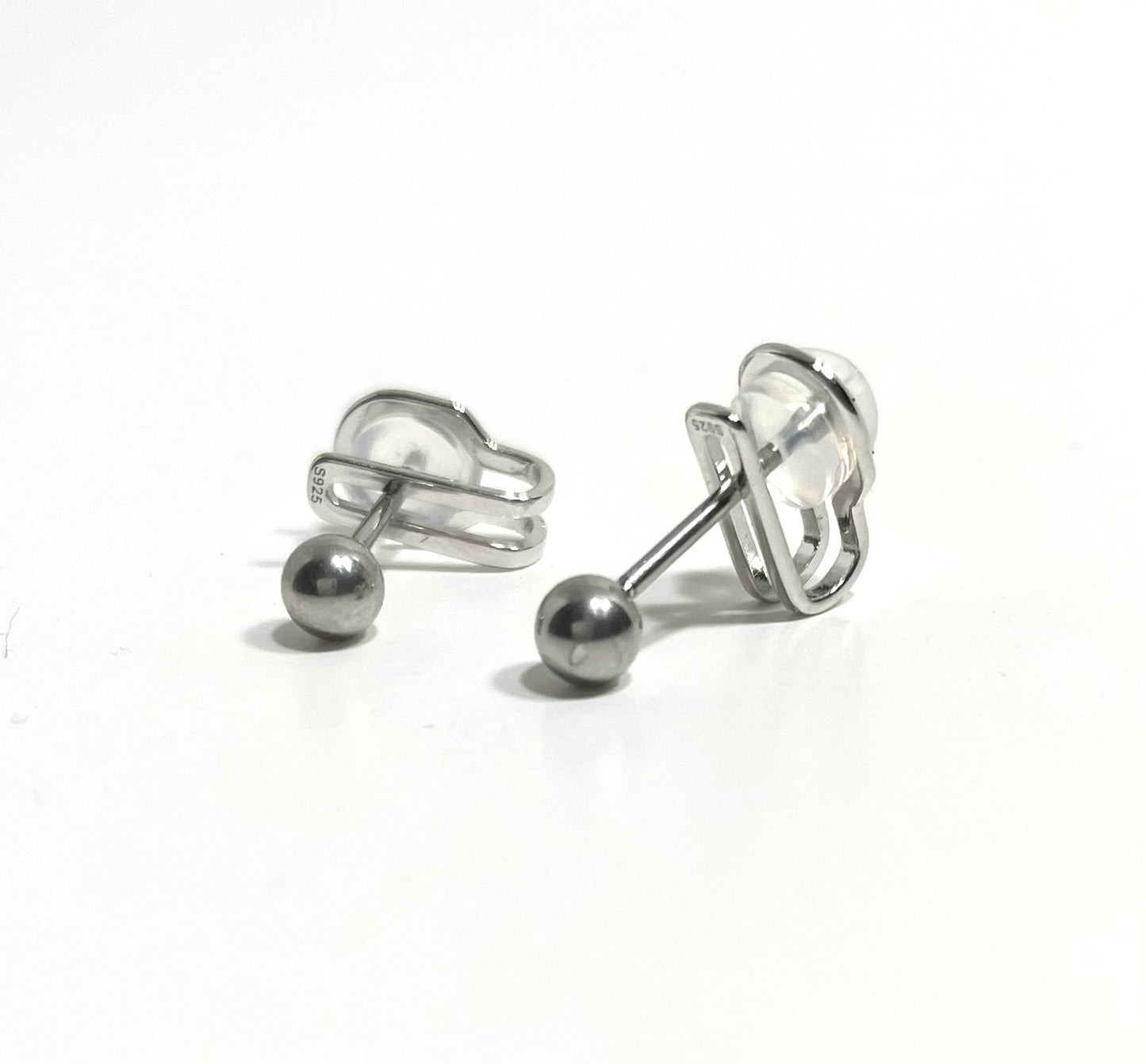 Maxi Stainless Steel Ball Earring